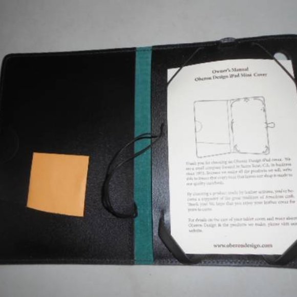 Oberon Hokusai Wave Teal Green iPad Mini Cover Fits Mini 4, 5, and 6 only - Picture 5 of 12